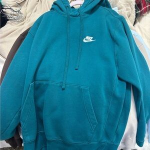 Nike Women’s Teal and Pink Hoodies